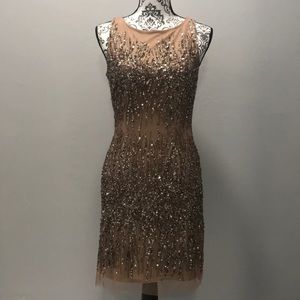 Sequined Sheath Dress